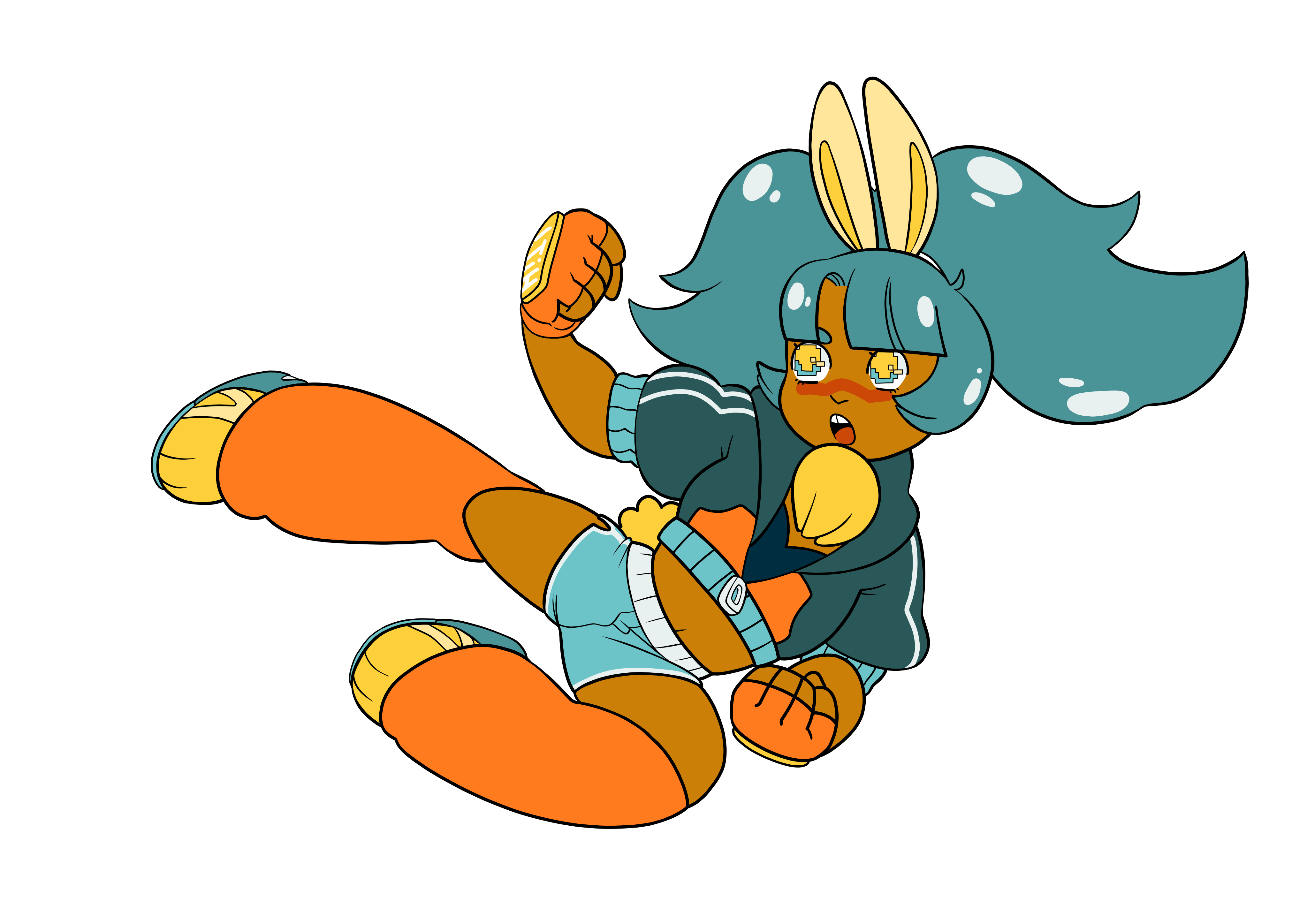 Lucky Hit - GGWP's kickass bunny mascot