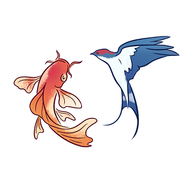 Fish & Swallow's Logo
